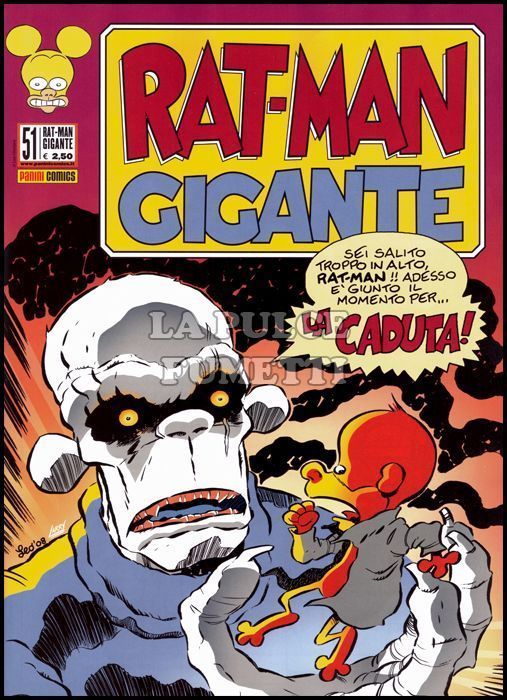 RAT-MAN GIGANTE # 51: LA CADUTA!